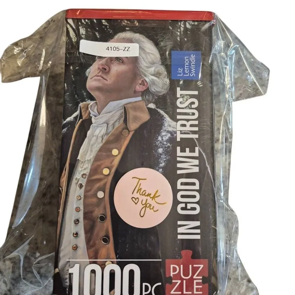 Haven Light Liz Lemon Swindle In God We Trust young George Washington Art 1000 p